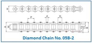 Diamond Chain No. 05B-2