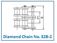 Diamond Chain No. 32B-2.