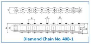 Diamond Chain No. 40B-1