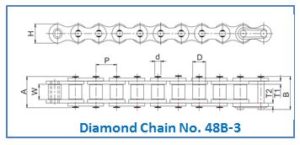 Diamond Chain No. 48B-3