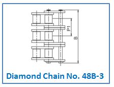 Diamond Chain No. 48B-3.