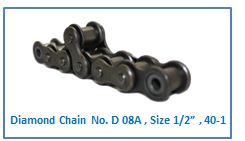Details about   Diamond Chain 160-3 Triple Offset Chain Link #001D27 