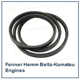 Fenner Hemm Belts-Komatsu Engines