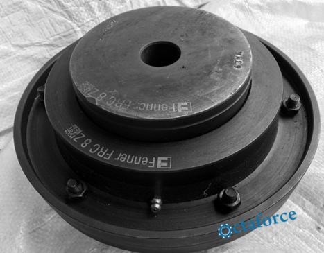 Rough Stock Bore Cplg Size: 5 6.0625 in OD Series: DOAC 2298420 Complete Resilient Coupling 11.5625 in OL 