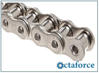 600 Series Stainless Steel Single Strand Roller Chain -
