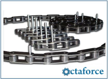 ANSI Standard Double Pitch Roller Chain –D-3 Attachment - Conveyor Chain