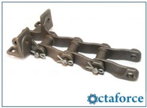 Cast H-Type Mill Chain – F-4 Attachment - Agricultural chain