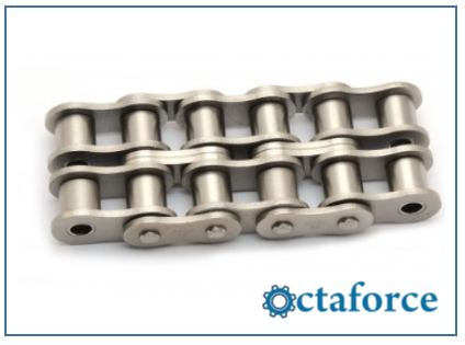 Nickel Plated Double Strand Duplex Roller Chain - Transmission Chain