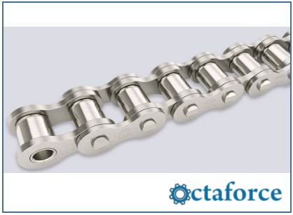 Nickel Plated Single Strand Roller Chain - Transmission Chain
