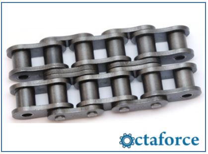 Quest Solid Bushing Heavy Double Strand Roller Chain - Transmission Chain