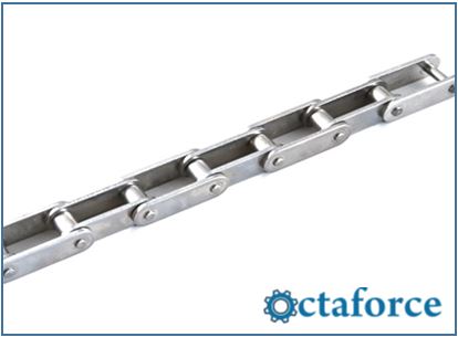 Zinc-Plated Roller Chain (1) - Conveyor Corrosion Resistant Chain
