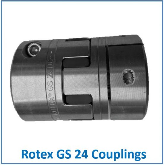 Rotex Size GS 24 Couplings Bush Type Flexible Coupling