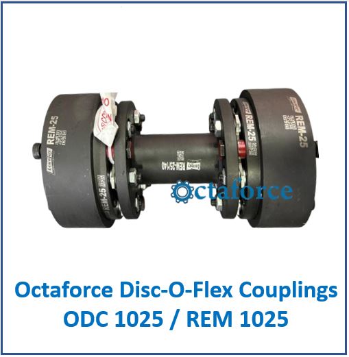 Octaforce Disc-O-Flex Couplings ODC 1025 / REM 1025