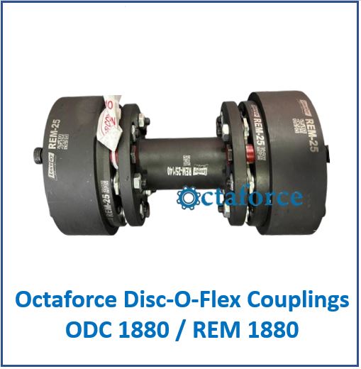 Octaforce Disc-O-Flex Couplings ODC 1880 / REM 1880