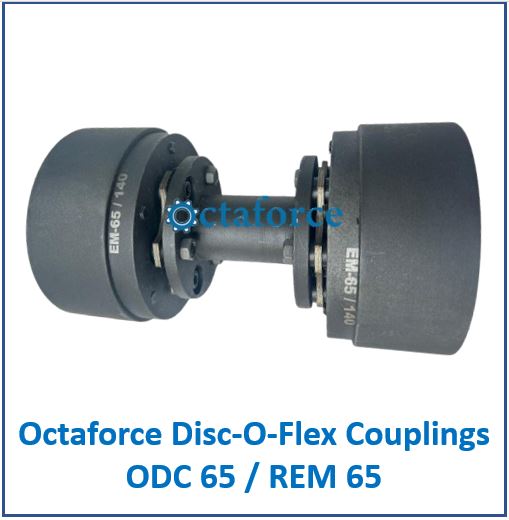 Octaforce Disc-O-Flex Couplings ODC 65 / REM 65