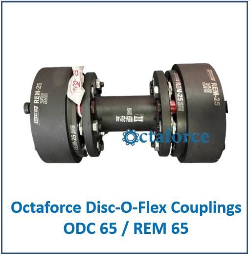 Octaforce Disc-O-Flex Couplings ODC 65 / REM 65