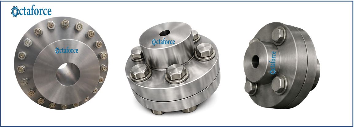 Octaforce Stainless Steel Pin Bush Type flexible Coupling